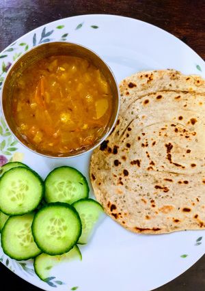 A picture of Courgette Curry.