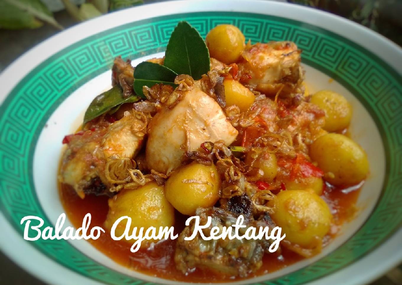 Balado Ayam Kentang