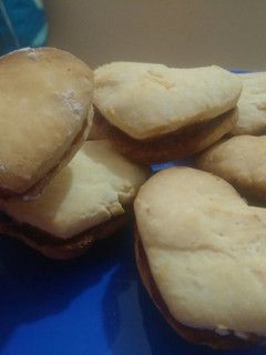 Una foto de Alfajores de Maizena sin huevo ni harina
