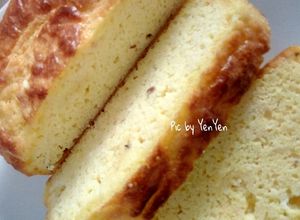 Foto resep Keto-Cheese Pound Cake (Eksekusi Resep)