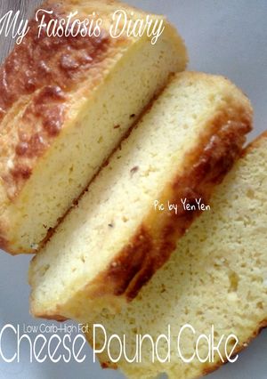 Foto resep Keto-Cheese Pound Cake (Eksekusi Resep)