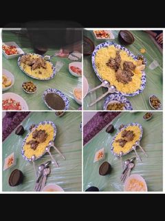 صورة لوصفة ملوخية باللحم