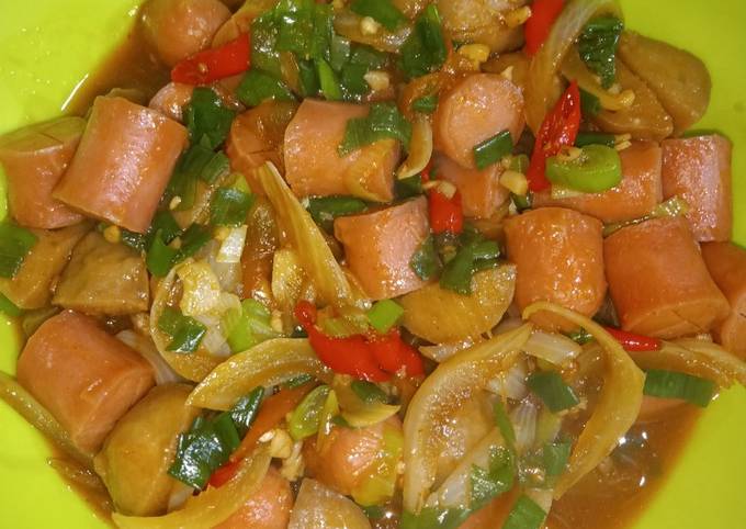 Resep 5 Sosis Bakso Pedas Asam Manis Oleh Dewi Cookpad