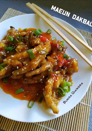 Foto resep Maeun Dakbal (Ceker Pedas ala Korea)