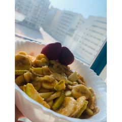 A picture of Fruit chaat.