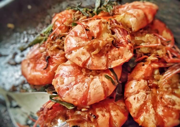 Resep Shrimp garlic Anti Gagal
