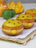 Bomboloni (Mango Passion fruit and Bergamot)