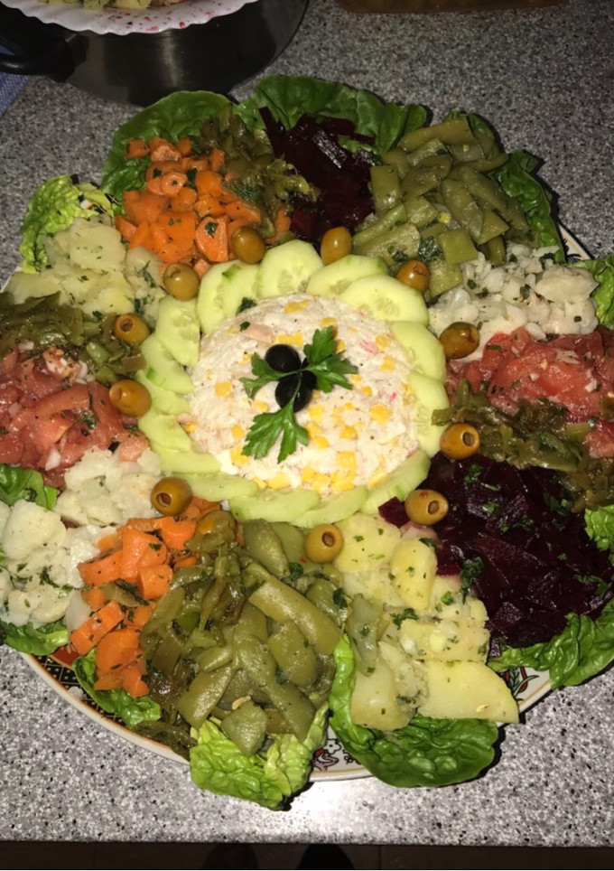 Una foto de Ensalada de jardín (plato marroquí)