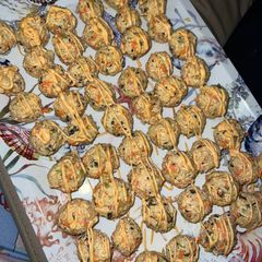 A picture of Healthy easy sushi balls.