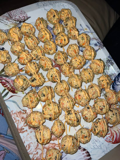 A picture of Healthy easy sushi balls.