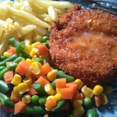 รูปของ Chicken Steak with Lemon Sauce