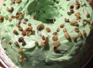 Una foto de Pastel de pistache