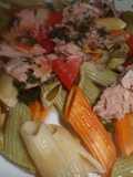Ensalada de pasta con atún