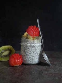 Foto resep Chia Seeds Pudding