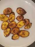 Plátanos maduros en air fryer