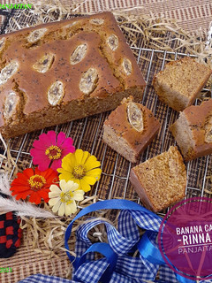 Foto resep BANANA CAKE (BOLU PISANG)