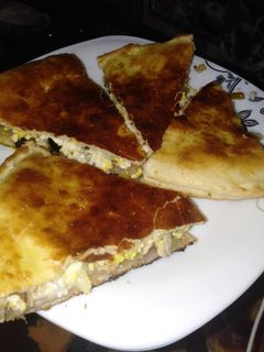 صورة لوصفة فطيرة محشية
