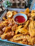 Aneka Celup Tepung (Pisang, Tauhu, Keledek & Sosej)