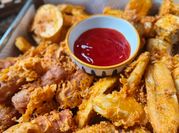 Gambar hotdog crispy