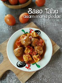Foto resep Baso Tahu asam manis pedas
