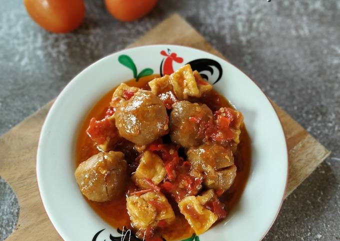 Resep Baso Tahu Asam Manis Pedas Oleh Dapurtehnia Cookpad