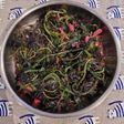 Sauteed Red Spinach