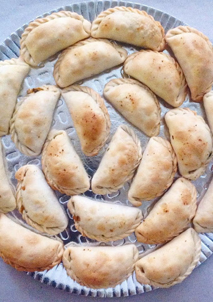 Una foto de Empanada vegana de carne vegetal