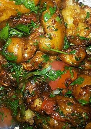 A picture of Veg. Paneer Chilli.