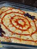 Torta de atum teia de aranha