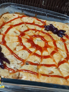 Foto de Torta de atum teia de aranha