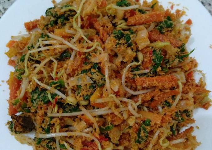 Cara praktis membuat Urap Sayur yang sesuai selera