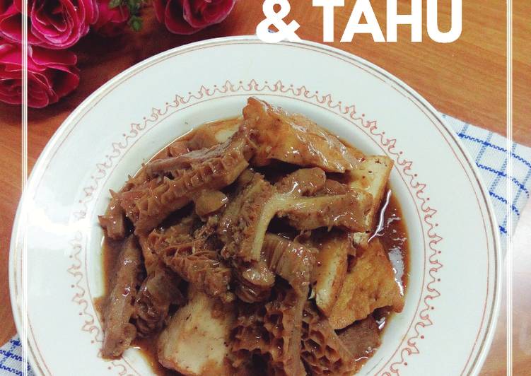 Langkah Mudah untuk Menyiapkan ✿ Semur Babat &amp; Tahu ✿ yang Lezat Sekali