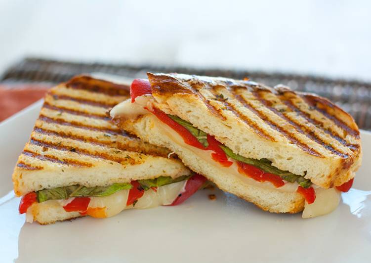 Easiest Way to Make Super Quick Homemade Easy Vegetable Grill Sandwich