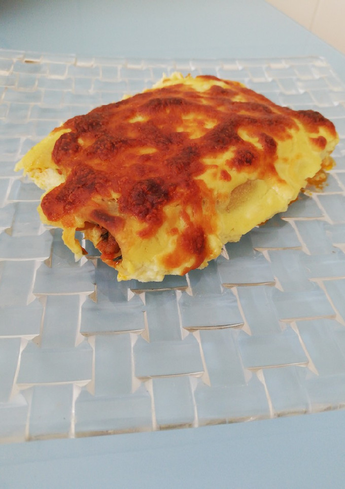 Una foto de Canelones de ternera y espinacas