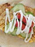 Kebab Telur Dadar