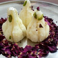A picture of Dry Coconut modak.