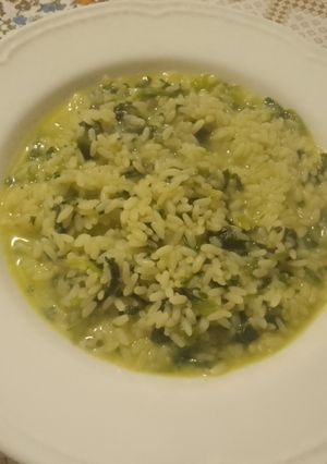Foto di Riso con spinaci