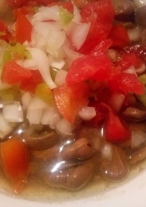 صورة لوصفة فول على طريقتي صحي شهي ولذيييذ 😋