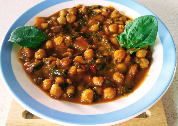 Garbanzos con espinacas - Vegan 🌱