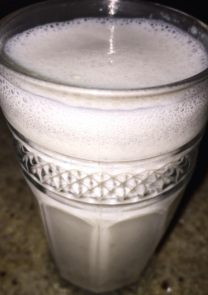 Una foto de Cremosita leche de almendras y plátano