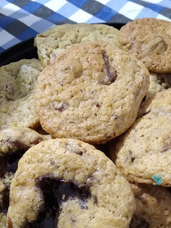 Una foto de Galletitas con chispas de chocolate😍🥰