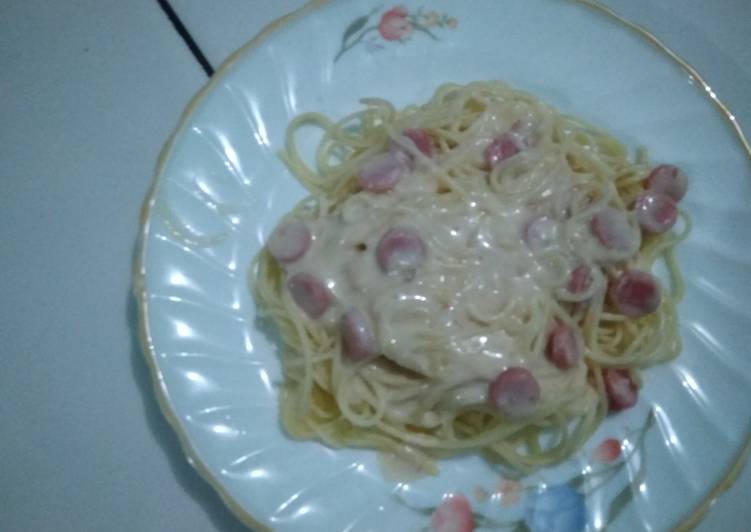 Spaghetti Saus Carbonara