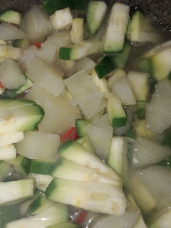 Una foto de Revuelto vegano a lo macrisis