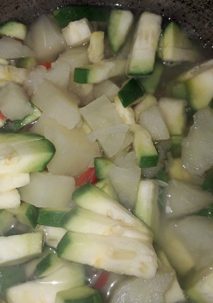 Una foto de Revuelto vegano a lo macrisis