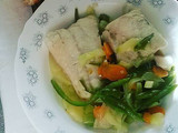 Merluza (o cualquier pescado sin espinas) al papillote