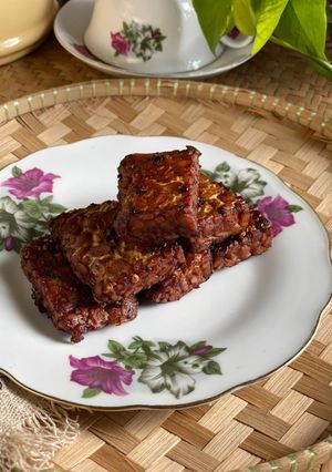 Gambar Tempe Bacem (caracikgu)