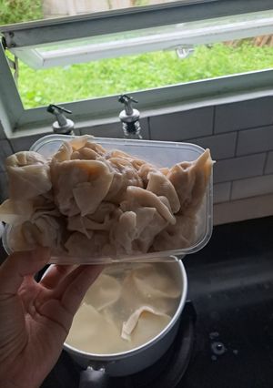 Foto resep Pangsit kuah Ayam+wortel