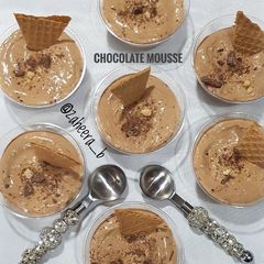 Chocolate mousse #sahdessert A picture of Chocolate mousse #sahdessert.