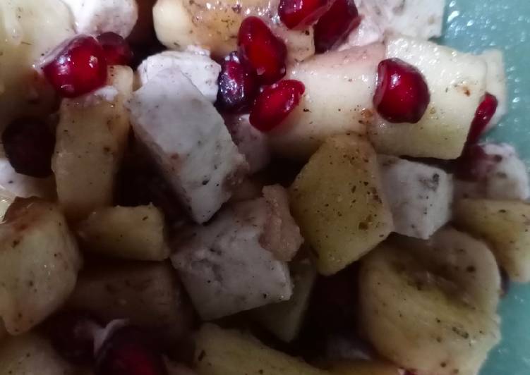 How to Make Favorite Fruit chaat
