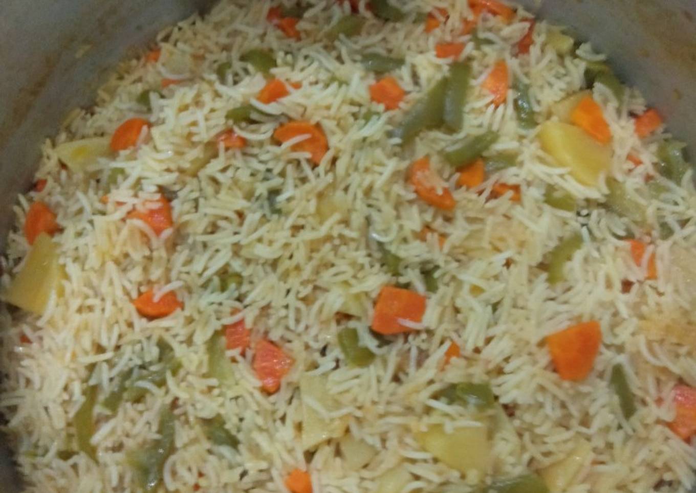 Vegetable rice